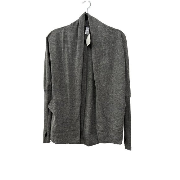 NWT Alternative Size XS Eco Jersey Rib Sleeve Wrap Grey MSRP $48 - Picture 3 of 11